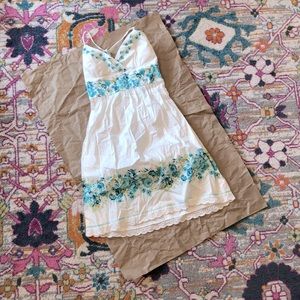 Floral Eyelet Dress